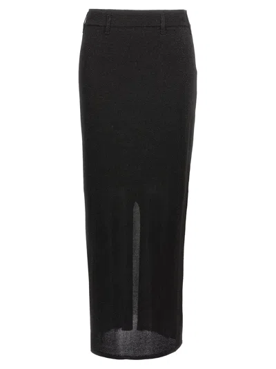 Missoni Vanity And Lamé Skirt In Black