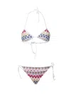 Missoni Zigzag-knit Bikini Set