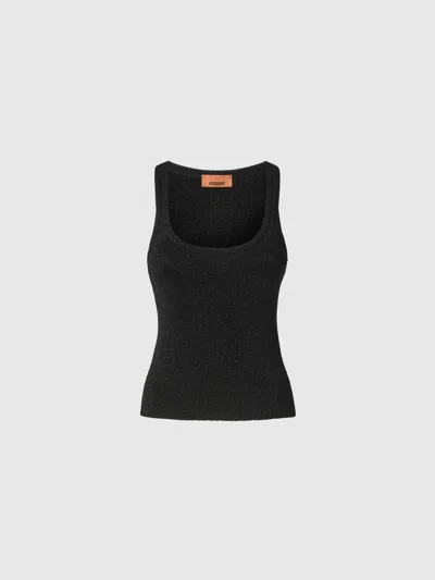 Missoni Tanktop Aus Lamé Aus Viskose In Black