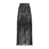 Missoni Patterned-jacquard Metallic-knit Midi Skirt In Black