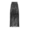 Missoni Patterned-jacquard Metallic-knit Midi Skirt In Gray