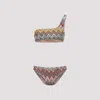 Missoni Viscose Mini Bikini In Multi