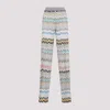 Missoni Pull On Pants Multicolor Beige Light Base In Multi