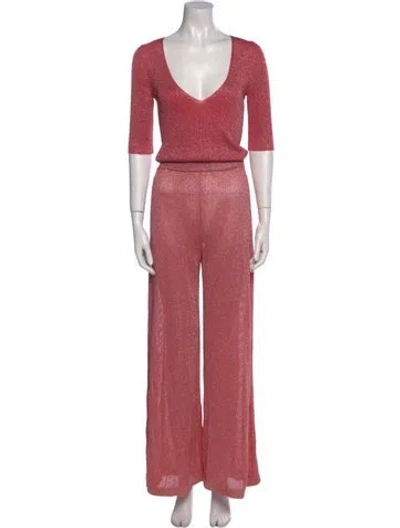 Pre-owned Missoni V-neck Jumpsuit