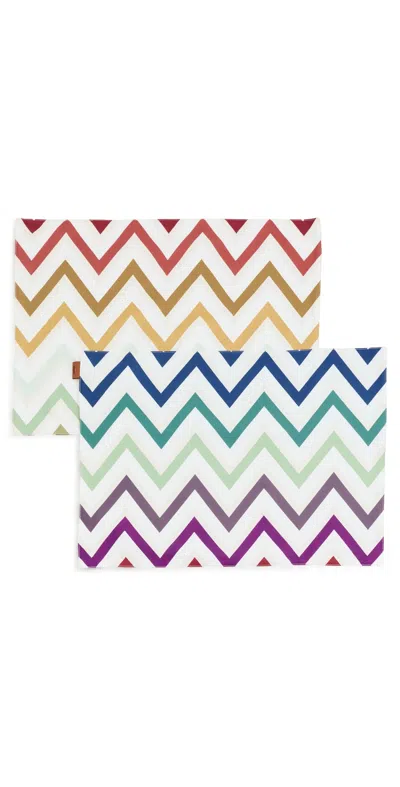 Missoni Watamu Placemat Set Multicolor