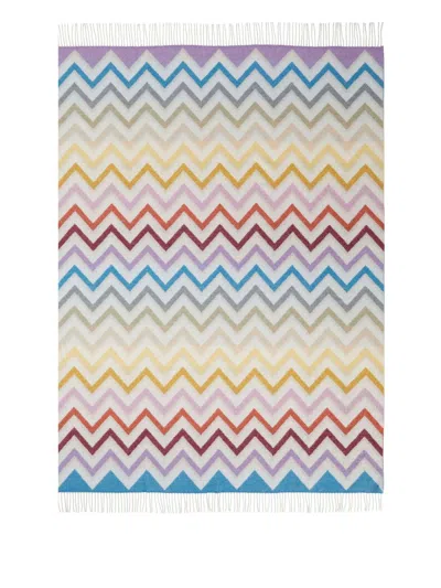 Missoni Watamu Throw (130cm X 190cm) In Pink