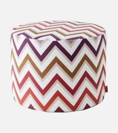 Missoni Watamu Zigzag Pouf