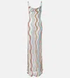 Missoni Zig-zag Halter Top In Chevron Resort Multicolor In Multicoloured