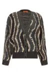 Missoni Brown Sweater For Versatility Sweaters In Black