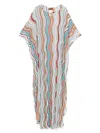 Missoni Wave-pattern Cover-up In White