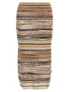 Missoni Wave Pattern Skirt Skirts Multicolor In Multi