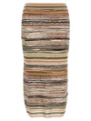 Missoni Wave Pattern Skirt Skirts Multicolor In Multi