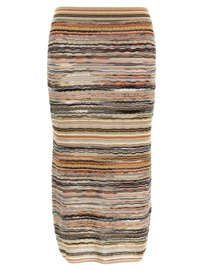 Missoni Wave Pattern Skirt