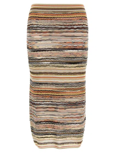 Missoni Wave Pattern Skirt