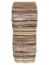 Missoni Wave Pattern Skirt Skirts Multicolor In Multi