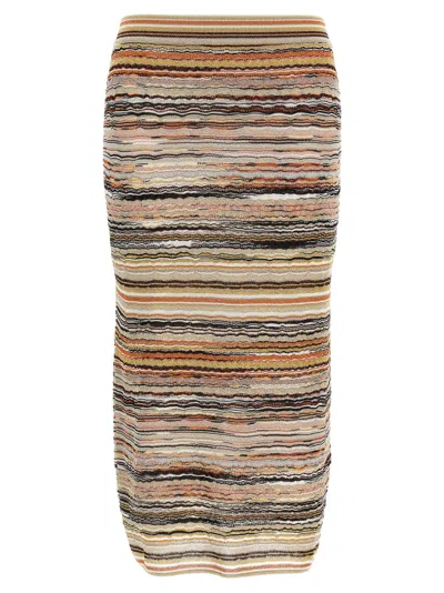 MISSONI WAVE PATTERN SKIRT