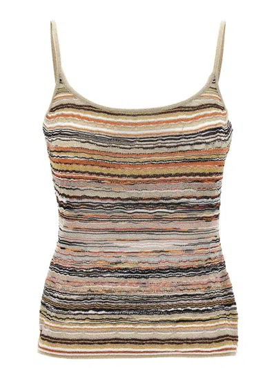 MISSONI MISSONI WAVE PATTERN TOP