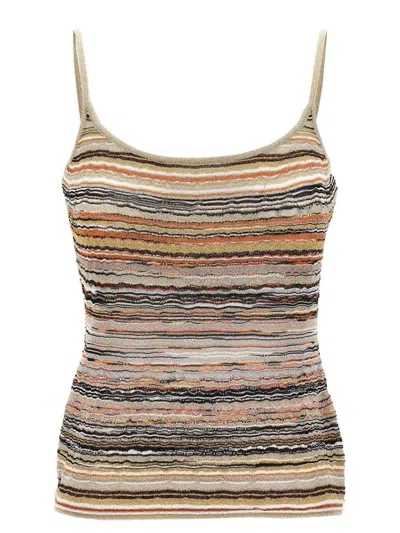 MISSONI MISSONI WAVE PATTERN TOP