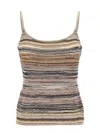 Missoni Striped Scoop Neck Tank Top