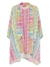 Missoni Wave-print Cover-up In 粉色