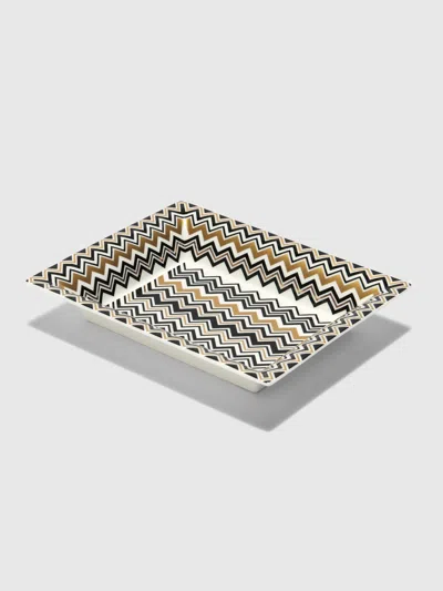 Missoni Waves Vide-poche 21x17 Cm In Multi