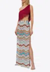 Missoni Wavy Print Beach Pants In Multicolor