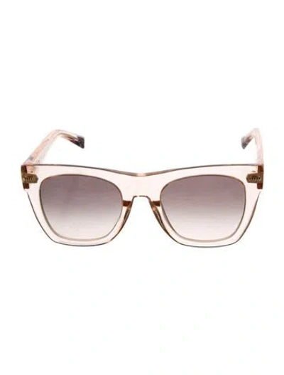 Pre-owned Missoni Wayfarer Gradient Sunglasses In Orange