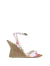 Missoni Wedge Sandals With Strap