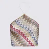 Missoni Zigzag-pattern Tank Top In Multi/white