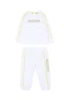 Missoni White Set For Baby Kids With Logo In White