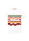 Missoni Zigzag-print T-shirt In White
