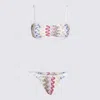 Missoni Scoop-neck Bikini In Multi/white