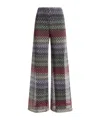Missoni Wide Leg Casual Pants In Multi-color