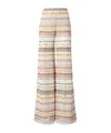 Shop Missoni Wide-leg Casual Pants In Nude