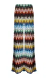 Missoni Wide-leg Flares Raschel Trousers In Multi