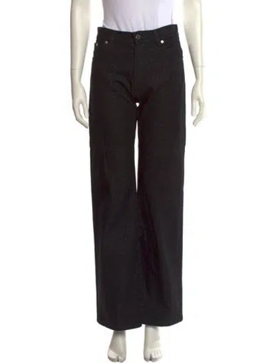 Pre-owned Missoni Wide Leg Pants In Black