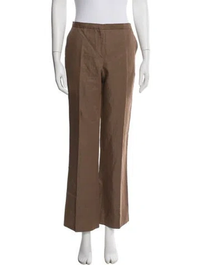 Pre-owned Missoni Wide Leg Pants In Brown