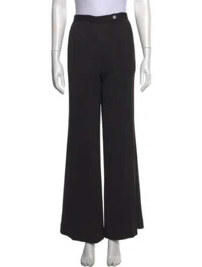 Pre-owned Missoni Wide Leg Pants In Brown