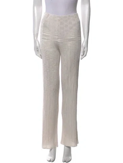 Pre-owned Missoni Wide Leg Pants In Gray