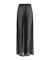 Missoni Wide Leg Raschel Workmanship Pants In Black