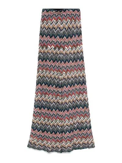 Missoni Wide-leg Trousers In Multi