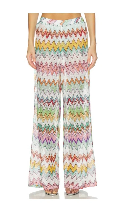 Missoni Wide Leg Trousers In Multi