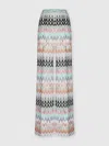 Missoni Zigzag Wide-leg Trousers In Multi