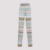 Missoni Pull On Pants Multicolor Beige Light Base In Multi