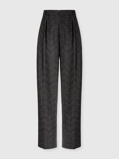 Missoni Wide-leg Pants In Black