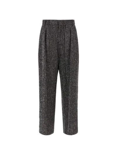 Missoni Wide-leg Trousers In Black