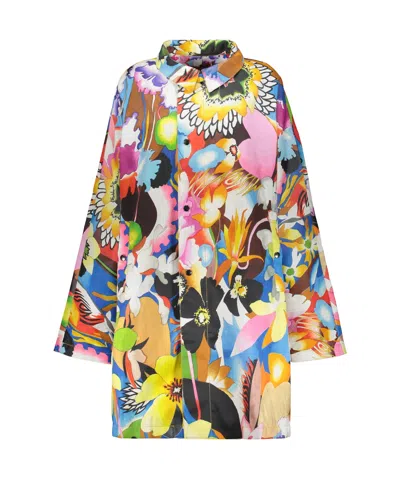 MISSONI PRINTED TRENCH COAT