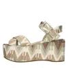 Missoni Wave 85mm Lurex Sandals In Multicolour