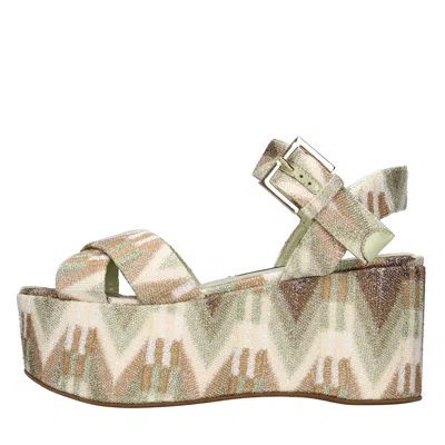 Missoni Wave 85mm Lurex Sandals In Multicolour
