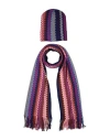 Missoni Woman Accessories Set Navy Size - Wool, Acrylic In Multi